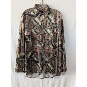 Lot of 2 RedHead Realtree Camouflage Button Up Shirts Men's Size XL